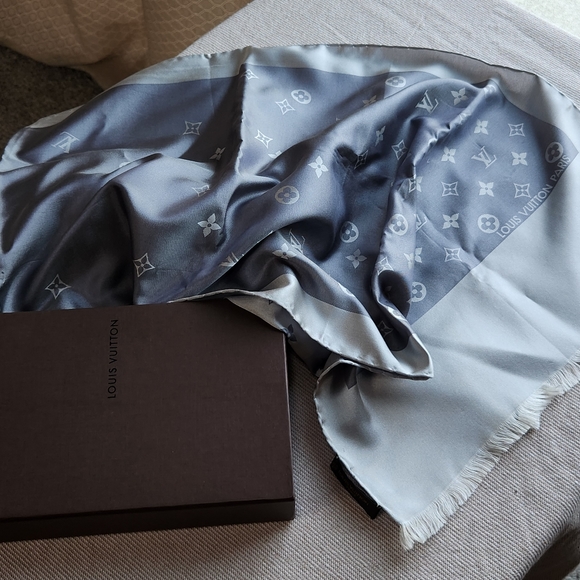 Louis Vuitton Monogram Silk Scarf - Picture 10 of 10